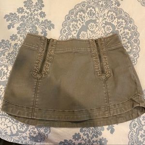 Free people mini skirt